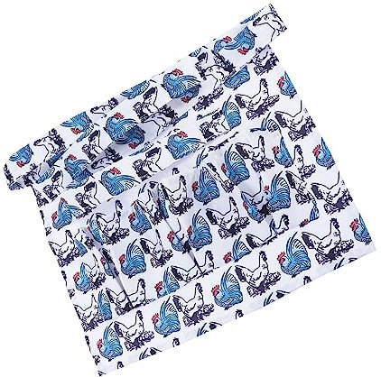 WATIIFUFU Halterschürze Für Den Hühnerstall - Stabile Taschen Für Erdbeeren Orangen & Mehr