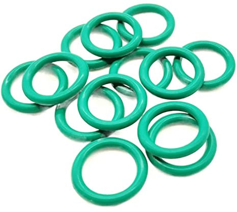 DQZRTUECA TC Skelett-Öldichtring, CS 1,8 mm FKM O-Ring Fluorkautschuk Öldichtring Dichtung, Fluorkautschuk O-Ringe Dichtungsring(ID 18mm (50Pcs))