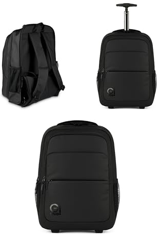 G!mid vagn ryggsäck-förälder, svart, Ryggsäck ryggsäck av belagd polyester