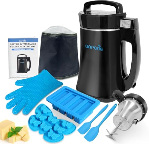 Anrede Herbal Decarboxylation and Butter Infusion Machine, Botanical Extractor and Infuser for Making Butter, Oil and Tinctures, Complete Accessories