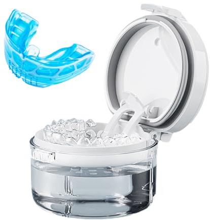 per detergente per ritenzione, per bagno per protesi | Scatola per la pulizia dei dispositivi di contenzione ortodontico | per la pulizia del fermo 'apparecchio