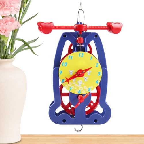 Genérico Reloj De Aprendizaje – ABS 19.1x13.5x9.5cm | Reloej Inteligente | Modelo De Reloj Educativo | Juguete Interactivo para Niños, Enseñanza De La Hora Y Actividades De Aprendizaje Diario