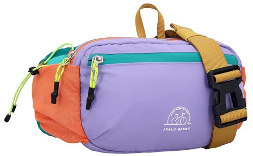 Jo&Lu Urban Abenteuer Bauchtasche – Klassische Bauchtasche für Herren & Damen, Kompakt, Leicht & Wasserabweisend für Alltag, Reisen & Freizeit