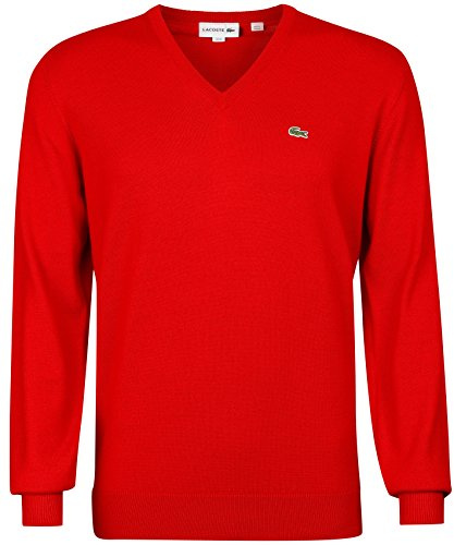 JERSEY LACOSTE AH3015-240 ROJO 3 Rojo