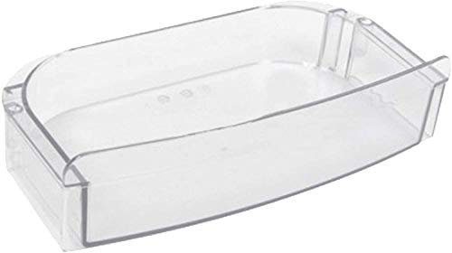 SPARES2GO Half Door Tray for Belling BE810 BE811 BI26 BK55SS Fridge (198 x 50 x 102mm)