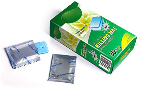 Merkts Compresse repellenti per zanzare, 30 compresse di ricarica per zanzare, adatte a tutti i tipi di spine, bobine repellenti elettriche per zanzare, inodore, per casa e hotel