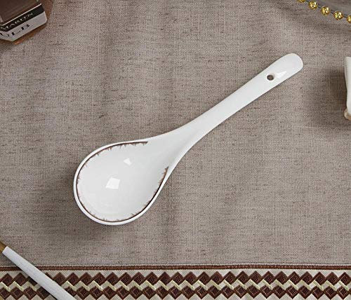 BolLa vaisselle peut être librement assortie avecl'assiette de poisson avec couvercle,la cuillère à soupe de unique-Une grosse cuillerée de petit cygne