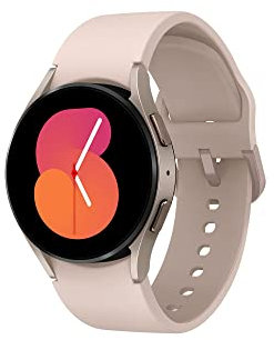 Samsung Galaxy Watch5 Smart Watch, Health Monitoring, Fitness Tracker, Long Lasting Battery, LTE, 40mm, Pink Gold, UK Version (Renewed)