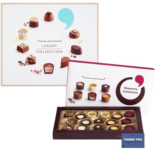 Gourmet Chocolate Set Contains Lily O'Brien's Luxury Collection 270g & Desserts Collection 210g