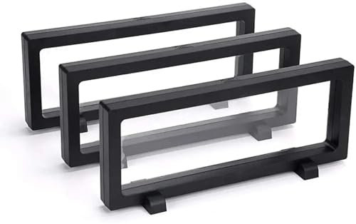 LXHZSY Schweberahmen 3-teilige multifunktionale schwimmende Aufbewahrungsbox(18x7x2cm (Black))