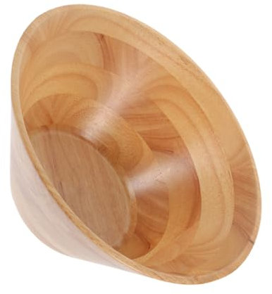 Mikinona Cuenco De Madera Ensaladera Grande De Madera para Ensaladas y Aperitivos