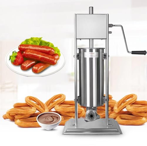 Commercial Automatic Churro Maker with Jam Filling for Latin Fruit Donuts and Vertical Sausage Filling