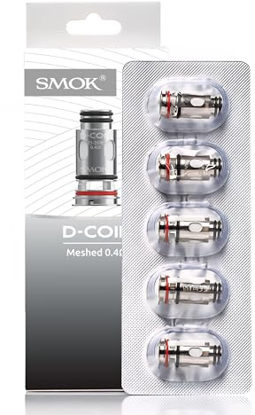 SMOK D-Coil Resistencias Mesh 0,4 ohm paquete de 5 para X-Priv Solo X-Priv
