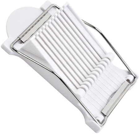 Luncheon Meat Slicer,Luncheon meat Fruit Boiled Egg Ham Garlic Cheese Butter Slicers Cutter, Durable ABS and Stainless Steel Wires, Cuts 11 Slices