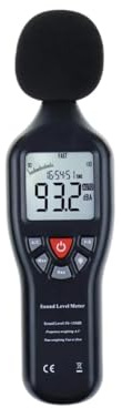 Mesure professionnelle de bruit décibel niveau sonore 30~130dB enregistrement USB