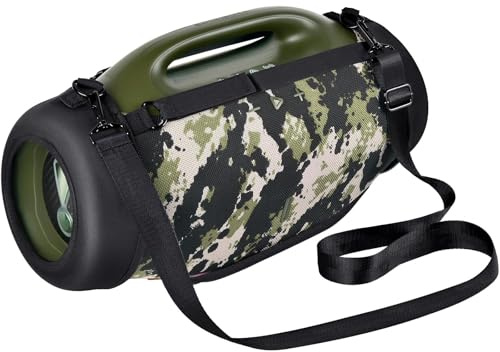 Bälte för JBL Boombox 4, axelrem för Bluetooth-högtalare, halkfria bärremmar för bärbara högtalare med handtag, justerbara remmar med clips – svart