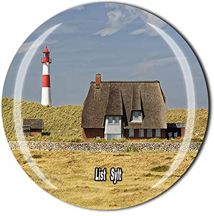 List Sylt Germany Kühlschrankmagnet Kristall Touristen Souvenir Geschenk Sammlerstücke Kühlschrank Magnet Aufkleber