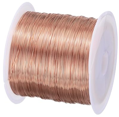 QUARKZMAN 0,3 mm magnetisk tråd 492 fot magnetisk lindning emalj koppartråd 100g 155C för transformatorinduktor