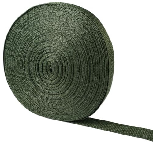 Orixo Sangles de Fixation pour Arbre de Jardin 38mx28mm, Bande D'attaches pour Plantes de Jardin, Attache d'arbre, pour Grandes Plantes, Support de Plantes, Lissage, Fixation (Vert)