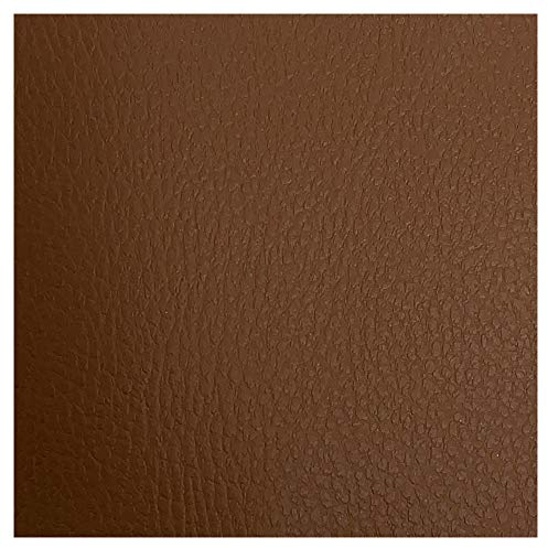 ggm® Kunstleder PVC Trend, Breite 140 cm, Meterware, Farben wählbar mittelbraun
