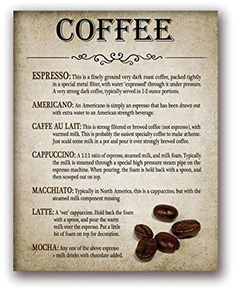 Ling88 Wall Art,Wall Decor,Canvas Painting Home Modern Picture Print Coffee Making Retro Poster Percolator Nordic Style Wall Art Kitchen Restaurant Decor-40X60Cm