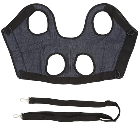Hunde-Tragegurt, Professionelles, Atmungsaktives, Bequemes, Verstellbares Hunde-Hebegeschirr, Haustier-Tragegurt-Unterstützung, Haustier-Rehabilitations-Hebeweste für Alte,(L 35cm / 13.8in)