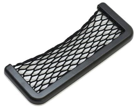 Borsa a rete portaoggetti per auto multifunzionale supporto per telefono autoadesivo borsa organizer in rete accessori interni auto