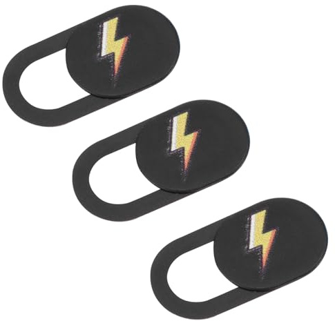 DOITOOL 3 Piezas Cubierta Protectora Cámara Fundas para Cámara Web para Portátil Teléfono Tableta Privacidad Cubierta Webcam Tapa Camara Portatil