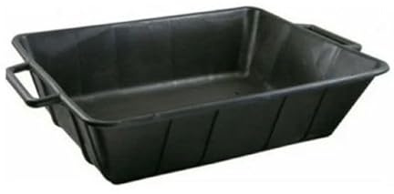 CASSA MALTA RETTANGOLARE IN PP NERO LT.25 mm 620x460x160