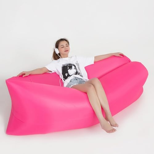 OSOYIILR Aufblasbares Sofa, Air Lounger Camping Sofa, wasserdichte Hängematte Bett für Strand, Garten, Pool, Wandern, Picknicks, tragbarer aufblasbarer Stuhl Couch für Outdoor Entspannen & Reisen