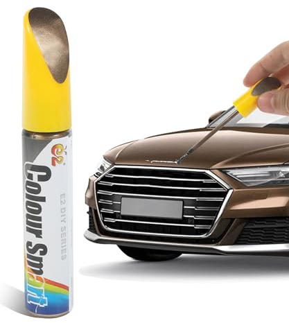 Xibao Stylo Anti Rayure Voiture,Retouche Peinture Voiture,Stylo Retouche Peinture,Les Rayures Sont Faciles à éliminer et à Réparer,Convient à la Plupart des Voitures,Camions,Micros ou VUS (Marron)
