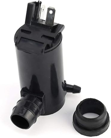 CYTGOUPER 38512SDAA01 Auto Scheibenwaschpumpe 12v, Schwarz Universal Waschanlage Waschwasserpumpe Wischwasserpumpe, ABS Material Windschutzscheibe Scheibenwischwasser Pumpe