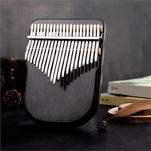 Anfänger Kalimba Professionelle Tragbare Kalimba Mit 21 Tasten Geeignet Für Anfänger Und Erwachsene(Black)