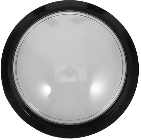HOMOBABE Botón Pulsador para Máquina de Juegos de Presión Blanco Accesorio para Juegos de Preguntas y Respuestas en Ambientes de Entretenimiento Grupal