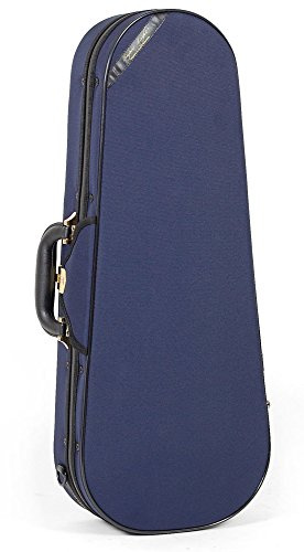 Rokkomann SuperLight Geigenkasten für Violine, Wasserabweisend, 65 cm x 27,5 cm x 14 cm, Blau