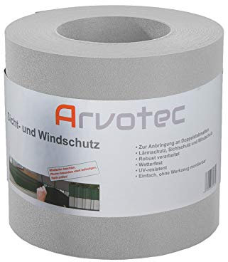 Protección visual, 25 metros, 6 colores a elegir, para colocar en vallas dobles, protección contra el ruido, la visión y el viento, fácil montaje, sin herramientas, 1,1 mm de grosor en lugar de los