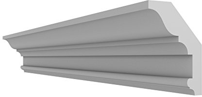 Polystyrene COVING Cornice XPS Lightweight COVING Cornice Moulding Interior Design Wall/Ceiling Decoration Home Decor BFA12 140mm x 80mm x 2 Meters