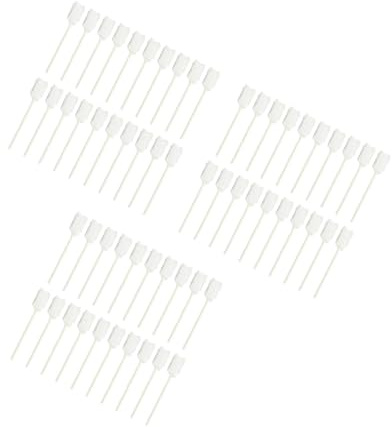 ULTECHNOVO Nyfödd Tandborste 90 St baby tungborste tandköttsrengöring för spädbarn nyfödd tungskrapa tandborstar barntandborste engångs tungborste munvårdsborste för baby Disponibel flor