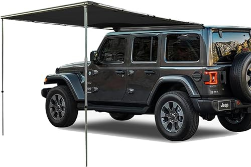 GZYHDC Toldos Furgoneta Camper Toldo para Coche, Toldo Extraíble para Vehículos, Toldo Lateral Retráctil de PU5000 mm, Ideal para Acampar, Viajes al Aire Libre (Size : 160x250cm/5.2x8.2ft)