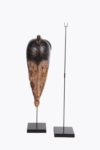 Calaoshop Maxi Stand for wooden mask, Six heights to choose from (Large 100 cm)