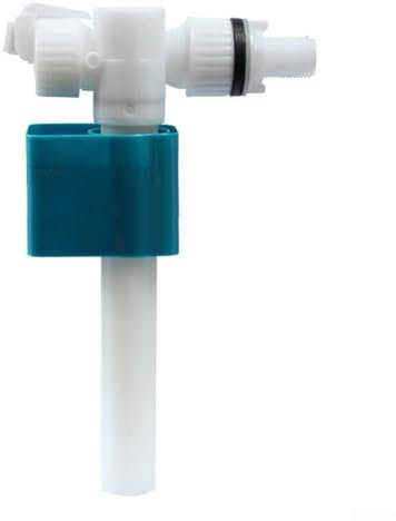 Zilimontt Side Inlet Valve For Toilets With Easy Installation,Pro Side Entry Fill Inlet Valve For Cistern,Toilet Cistern Parts Replacement Needle Valve(Plastic)