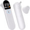 Thermomètre Frontal et Auriculaire Bebe et Adultes - Alerte Fièvre - Mesure Température Nourriture - Haute Précision - Écran LCD - Certifié CE et ISO13485 - Mémoire 32 dernières Mesures