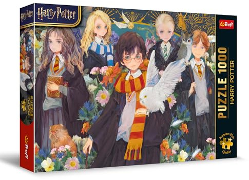 Trefl - Puzzle 1000 Teile, Harry Potter, Premium Plus, Warner