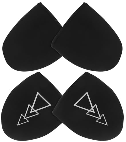 ibasenice 2 Pares Cubrezapatillas de Neopreno para Ciclismo Calentadores de Dedos Impermeables y Antideslizantes Medias Cubiertas Térmicas para Zapatos de Bicicleta de Montaña y Carretera