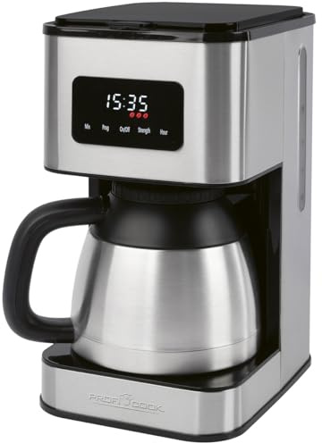 Proficook PC-KA1300-Inox 1,2L 900W Kaffemaskin i rostfritt stål