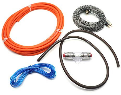 Sydien 6 Gauge Amp Auto Car Audio System Speaker Kit Amplifier Install Wiring Cable 1200W Make Connections & Brings Power to Your Radio, Subwoofers and Speakers