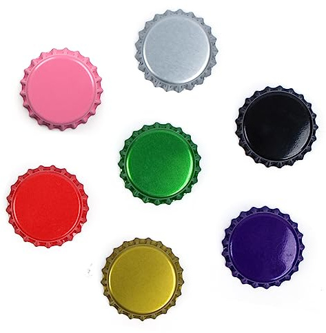 Newflager 315 Pack Beer Bottle Caps Oxygen Absorbing Crowns, Ideal for HomeBrew, 7 Assorted Colors