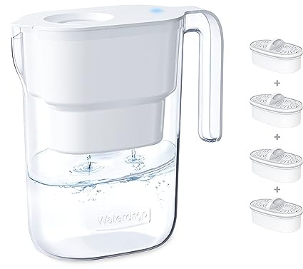 Waterdrop PT-05W Elfin Water Filter Jug, Annual pack, 2.5L, NSF Certified