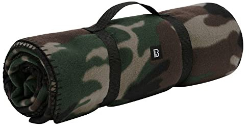 Brandit Fleece Blanket, Farbe: woodland, Größe: OS