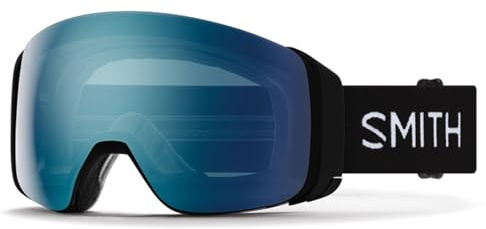 SMITH 4D MAG Snow Goggles – ChromaPop Everyday Blue Mirror, Black